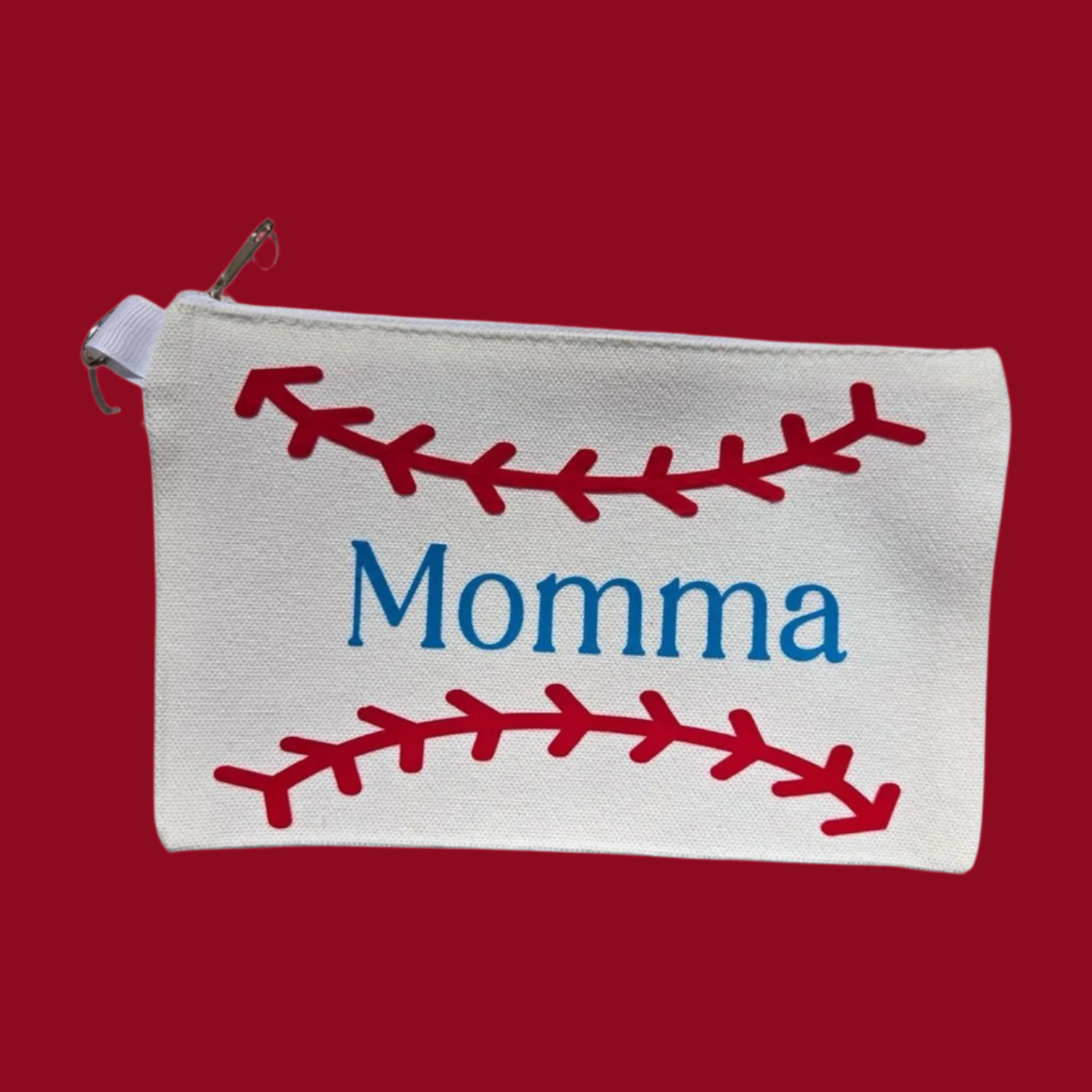 Baseball Personalized Zipper Pouch