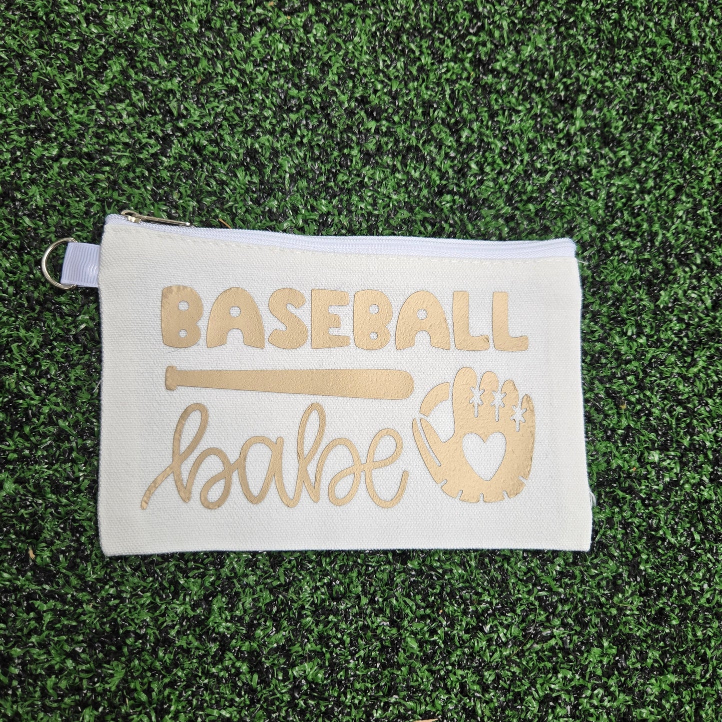 Baseball Babe Zipper Pouch