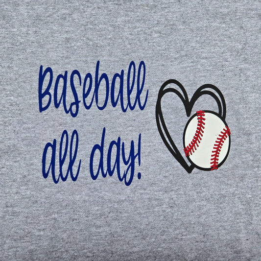 Baseball All Day Youth Tee