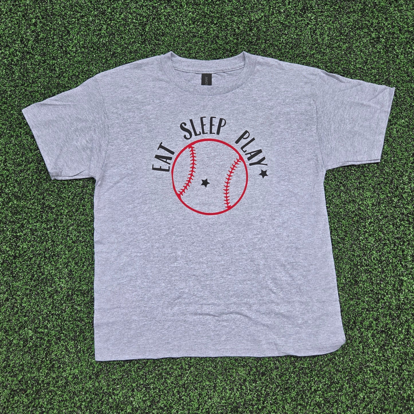 Eat Sleep Play Adult Tee