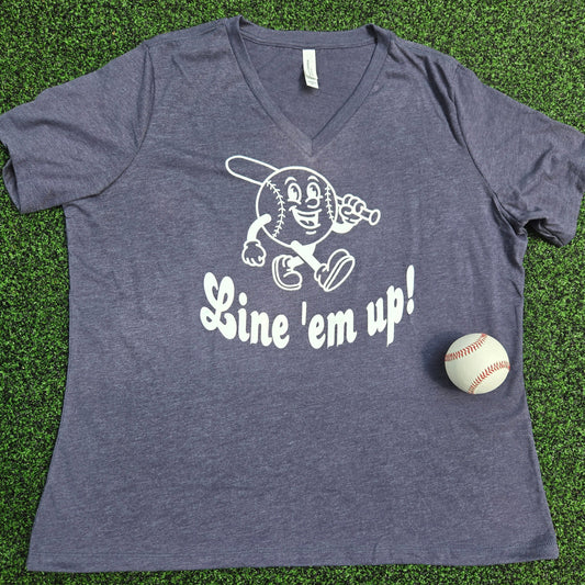 Line 'em Up! Adult Tee