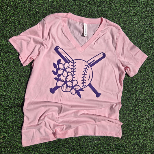 Tropical Field of Dreams Adult Tee