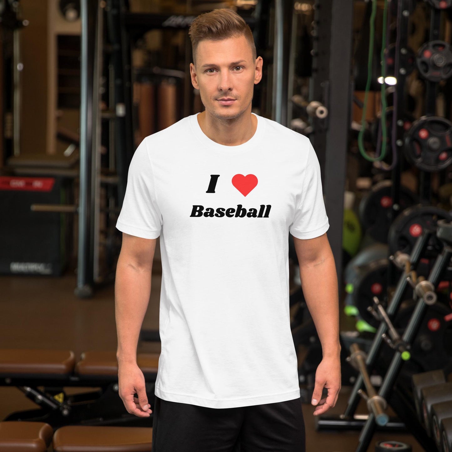 I Heart Baseball Youth White Unisex T-shirt