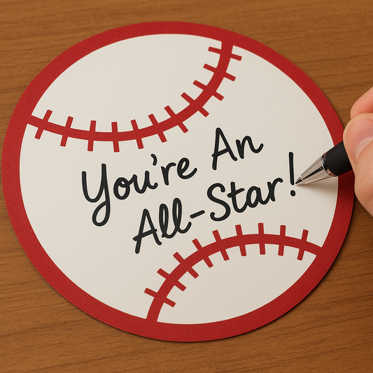 Happy Birthday Baseball Card