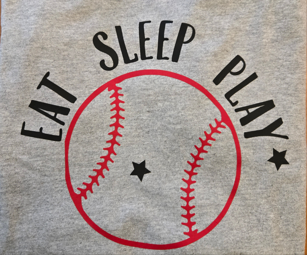 Eat Sleep Play Adult Tee