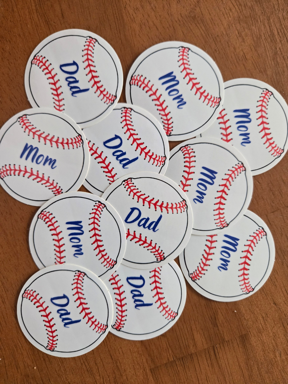 Baseball Mom Sticker