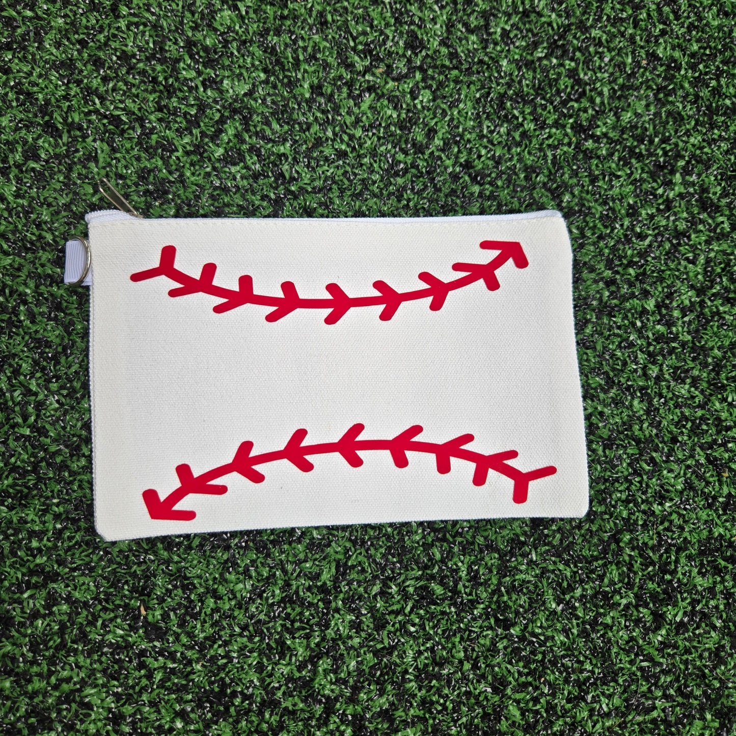 Baseball Personalized Zipper Pouch