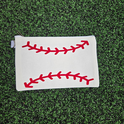 Baseball Personalized Zipper Pouch