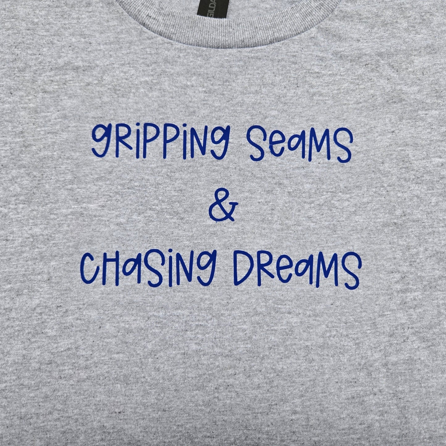Gripping Seams & Chasing Dreams Youth Tee