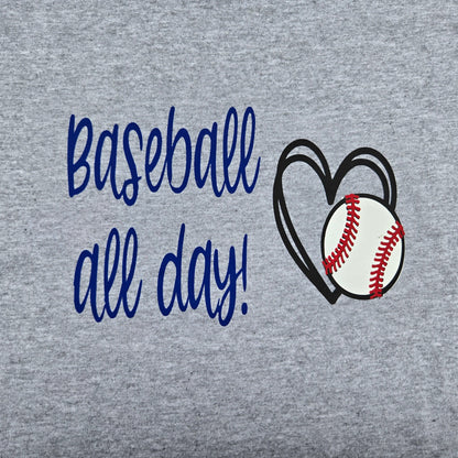 Baseball All Day Youth Tee