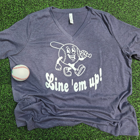 Line 'em Up! Adult Tee