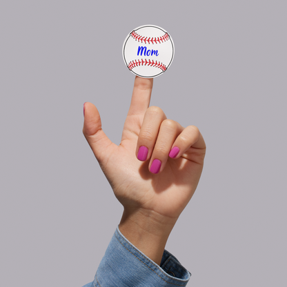Baseball Mom Sticker