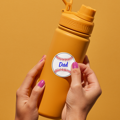 Baseball Dad Sticker