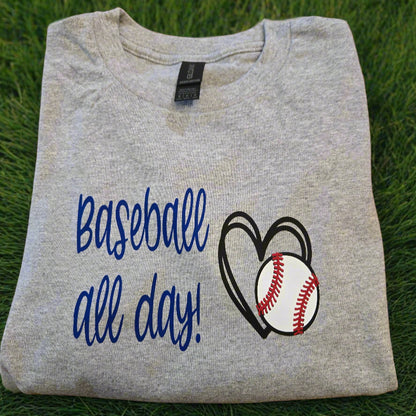 Baseball All Day Youth Tee