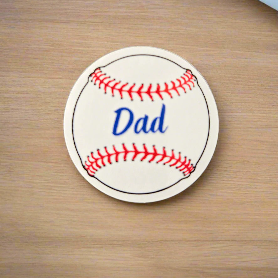 Baseball Mom Sticker