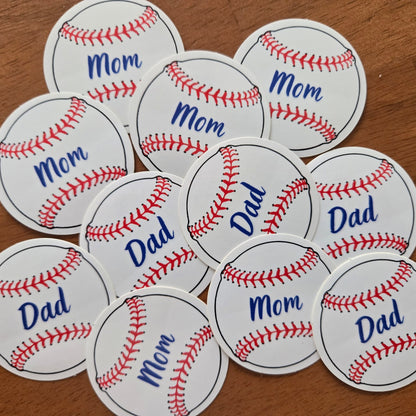 Baseball Mom Sticker